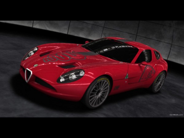 Alfa R TZ3 sfondo wallpaper 600x450 Wallpaper e sfondi gratuiti dedicati alle auto Alfa Romeo